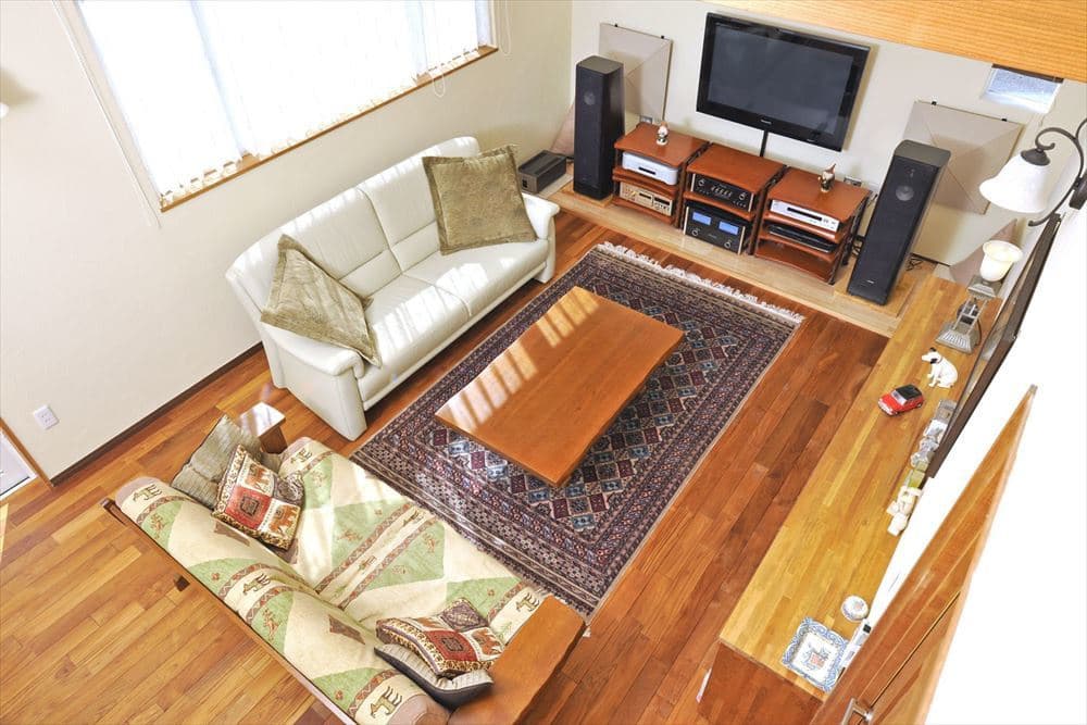 明るい2階リビング