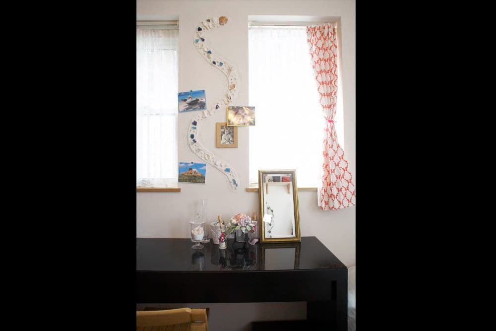 家族の思い出は寝室のアクセントに